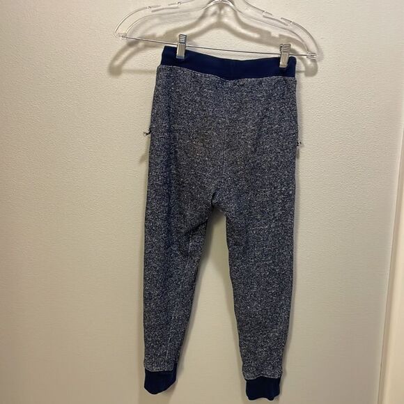 NWT Crew Cuts Girls Navy & White Heavy Knit Sweatpants - Picture 6 of 11